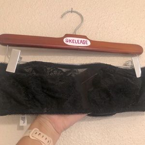 Free People Mesh and Lace Bandeau